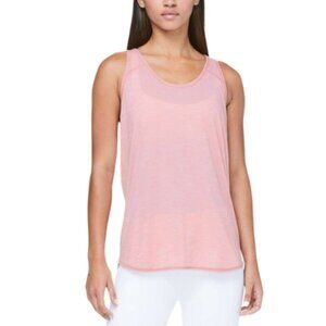 Lululemon Womens Small Essential Tank In Pink Color